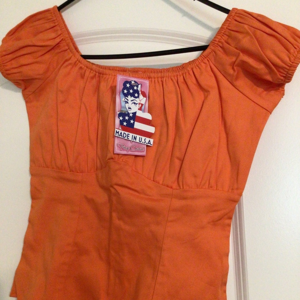 Pinup Girl Clothing Peasant blouse